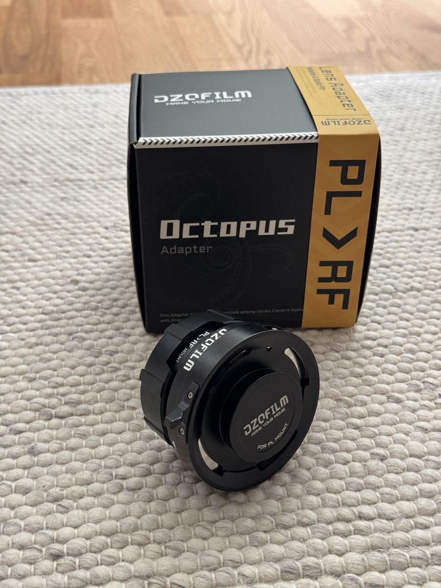 Adattatori foto:  DZOFILM Octopus Adapter PL Mount Lens to RF Mount Camera – Usato da Mastrils venduto da Alabama3 2