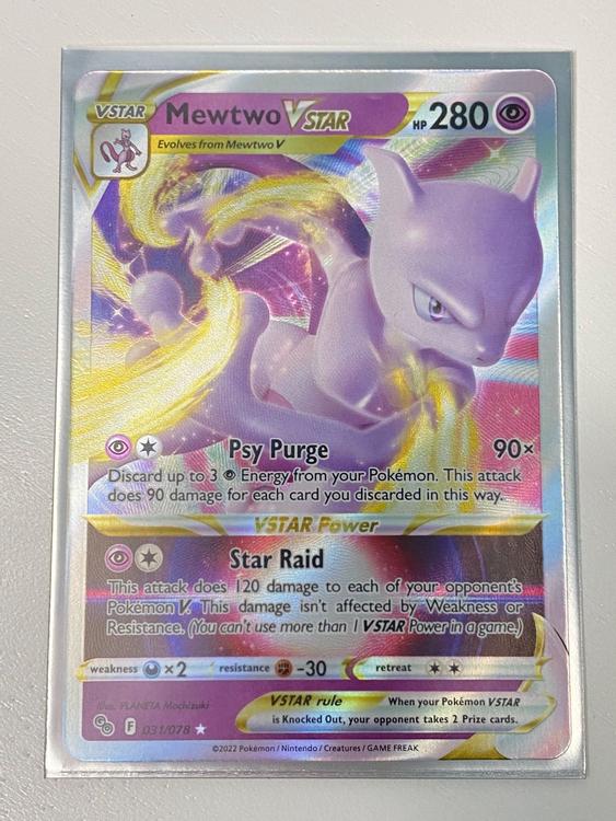 Mewtwo Vstar Pokémon Go 3178 Comprare Su Ricardo 