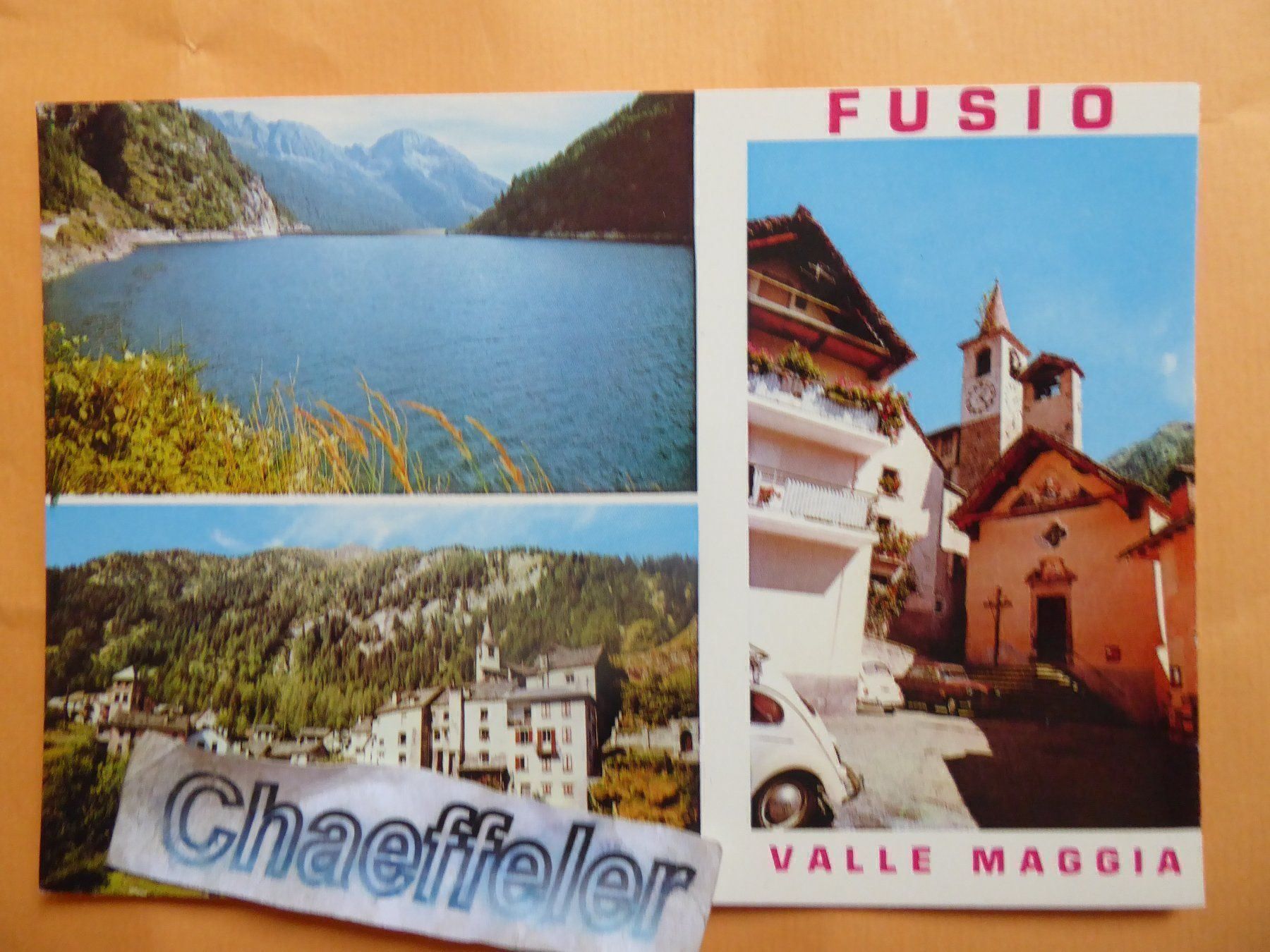 Ansichtskarten: 6671 FUSIO, Valle Maggia – Gebraucht aus Zürich von Chaeffeler