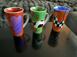 Tassen G. Wurm KG gross 3er Set