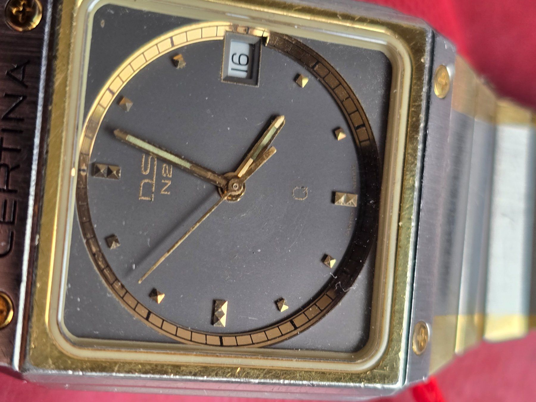 Certina Orologi: 382 Certina DS N2 Gold /SS Date wunderschoen – Usato da Muri AG venduto da Corredor 3