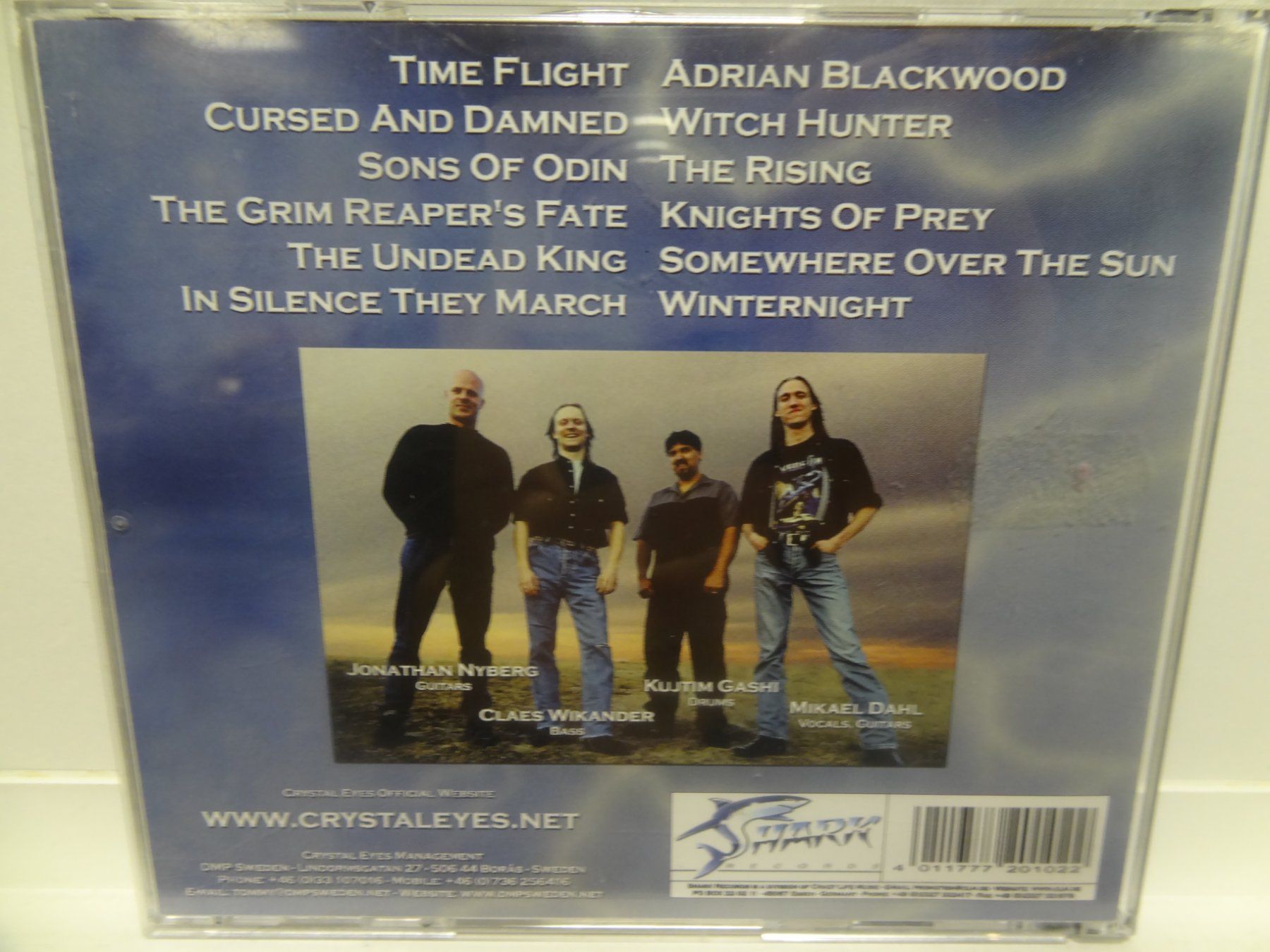 CDs: Crystal Eyes, In Silence They March – D'occasion à luzern par musicandart 1