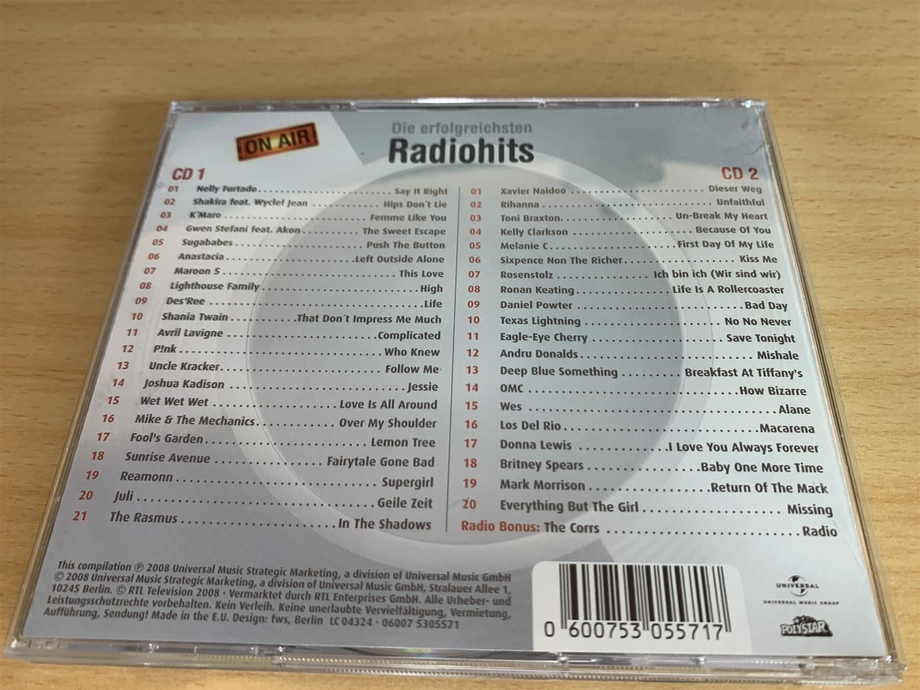 CD: Chart Show - Die Erfolgreichsten Radiohits - 2 CD – Usato da Rikon im Tösstal venduto da Alpenmutz 1