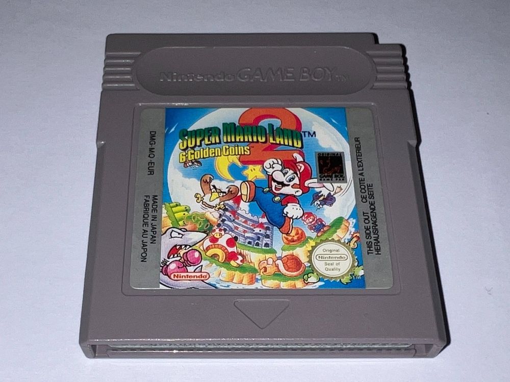 Nintendo Game Boy Classic (GB) Spiel - Super Mario Land 2 (Gebraucht ...