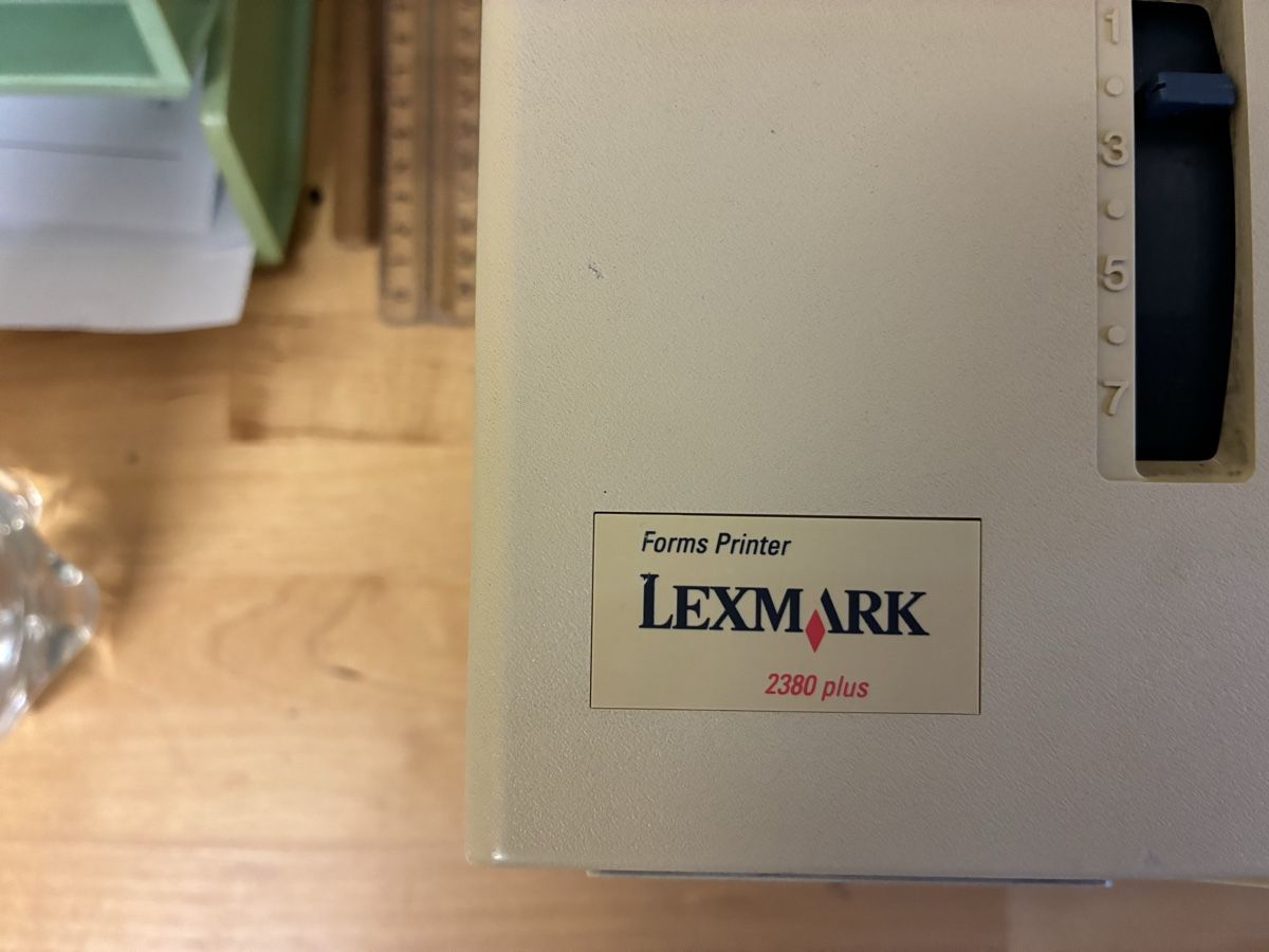 Lexmark Stampanti: Lexmark 2380 plus Nageldrucker – Usato da Olten venduto da sang1