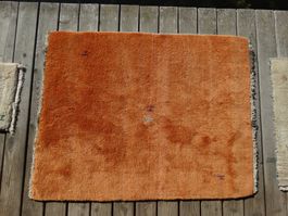 schöner Gabbeh Teppich 112x142cm Orientteppich Perser