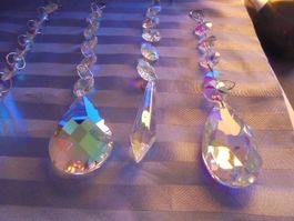7 x Suncatcher Prisma Glaskristalle