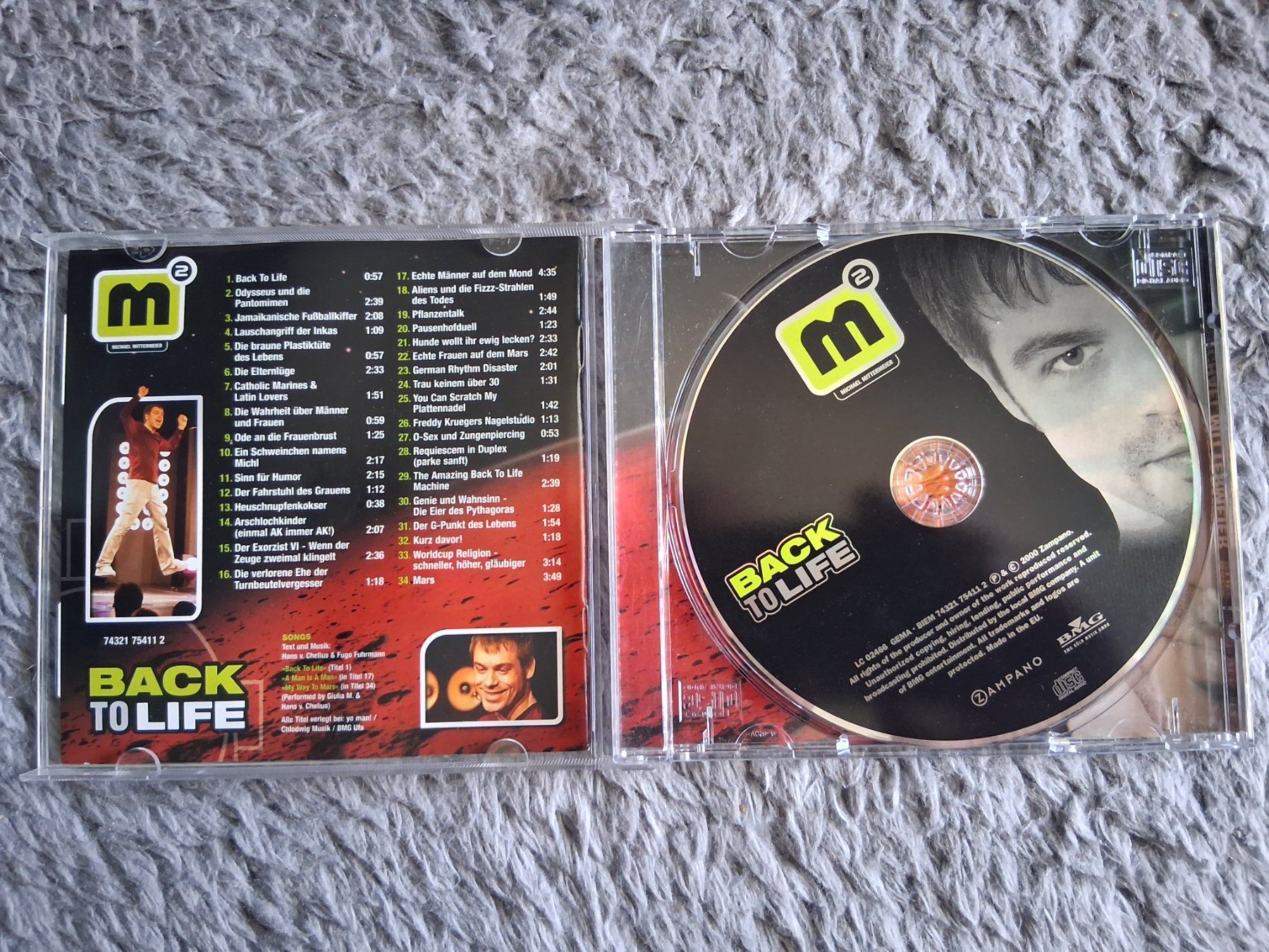 CD: MICHAEL MITTERMEIER     BACK TO LIFE    CD – Usato da Wetzikon ZH venduto da Ramones01 2