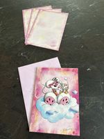 Diddl Briefpapier-Set Pink, neu