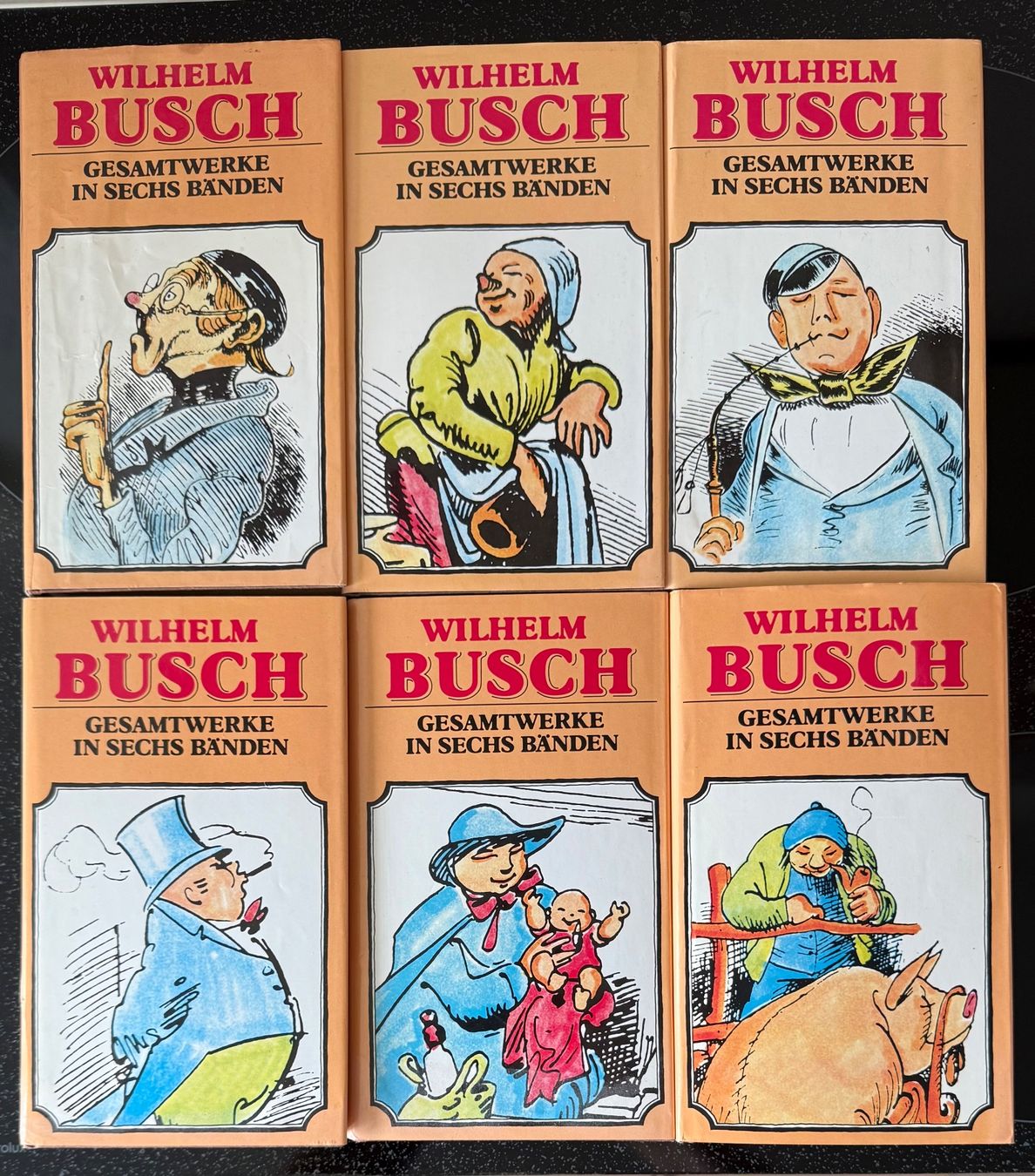 Bücher: Max Und Moritz Gesamtwerke 6 Bücher – Gebraucht aus Basel von Kanako