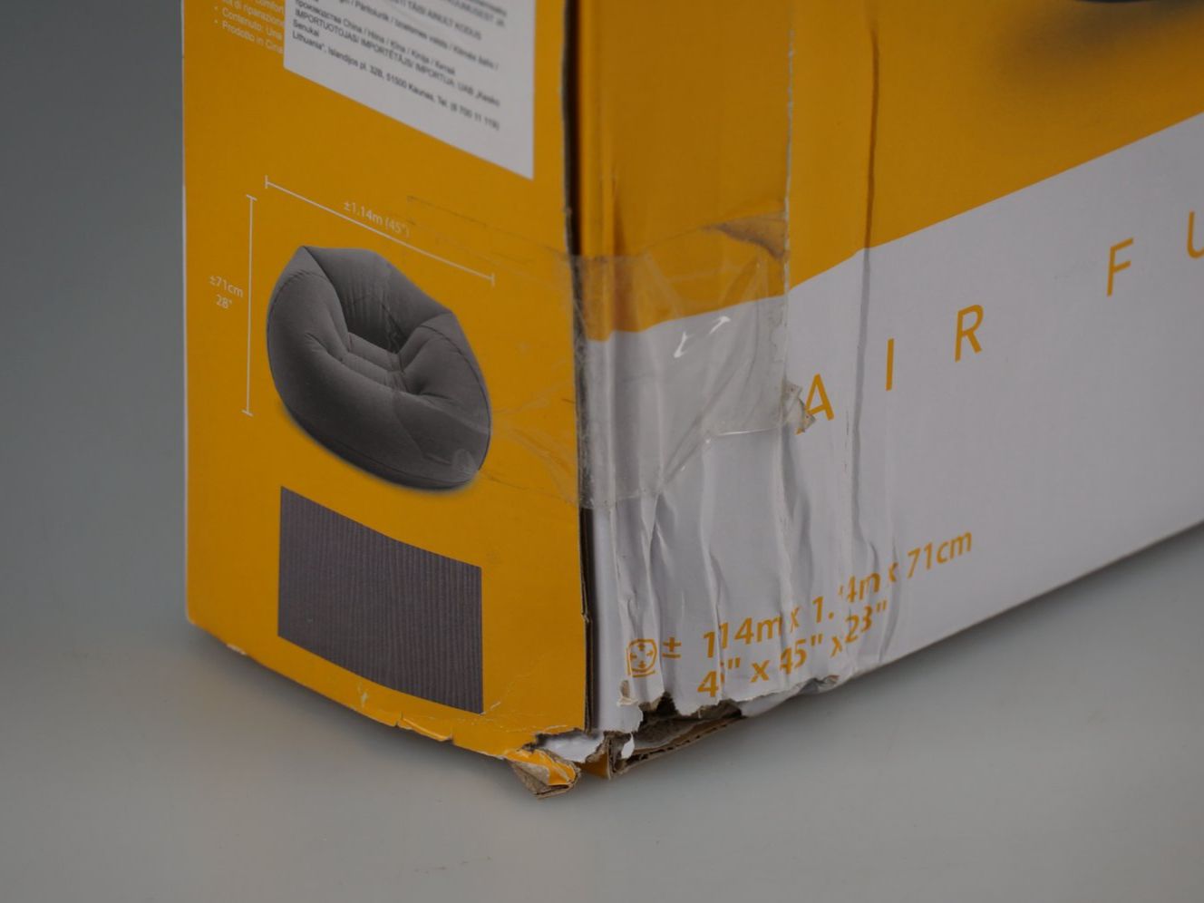 Sessel: Intex Beanless Bag (Aufblasbare Sitzsack, 45") – Neu und originalverpackt aus Rüti ZH von Restwert_Rueti_ZH 5