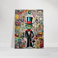 Kobold - Pop Art Leinwandbild 80x60 - Canvas - PopArt