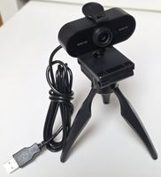 Webcam QUAD HD mit Stativ - Top Zustand