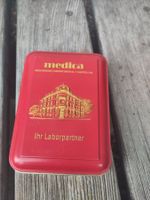 Blechdose rot Metall