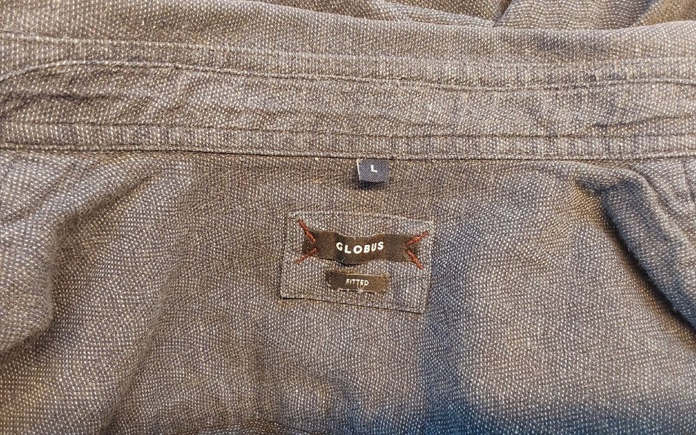 Globus Camicie: Hemd Herren Globus L blau – Usato da Köniz venduto da scopello12 4