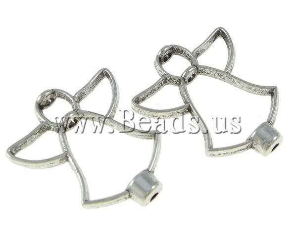 Perle (finte): 5 Engel Perlen 22.5x26.5x5mm Metall – Nuovo (secondo la descrizione) da Alpnachstad venduto da perlengaby
