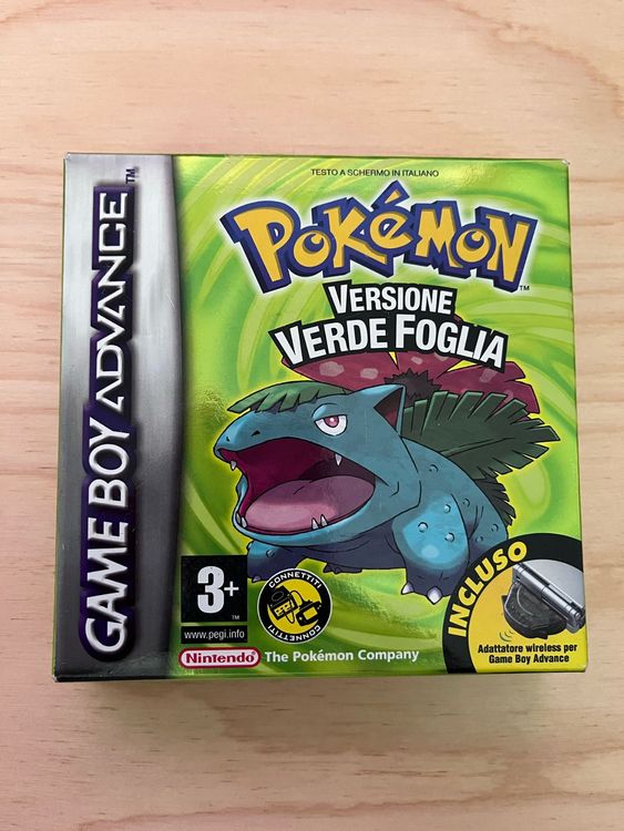 Pokémon Verde Per Game Boy – Cartuccia Originale Giapponese Del 1996