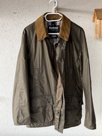 Barbour Ashby olive, Herren, Grösse L