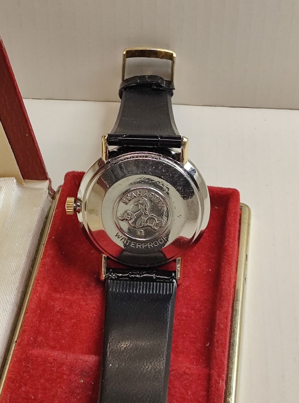 Omega Orologi: Omega Seamaster, 18k cadran léopard tropical réf 2846.2SC – Usato da Boll venduto da BollArtAntik 6