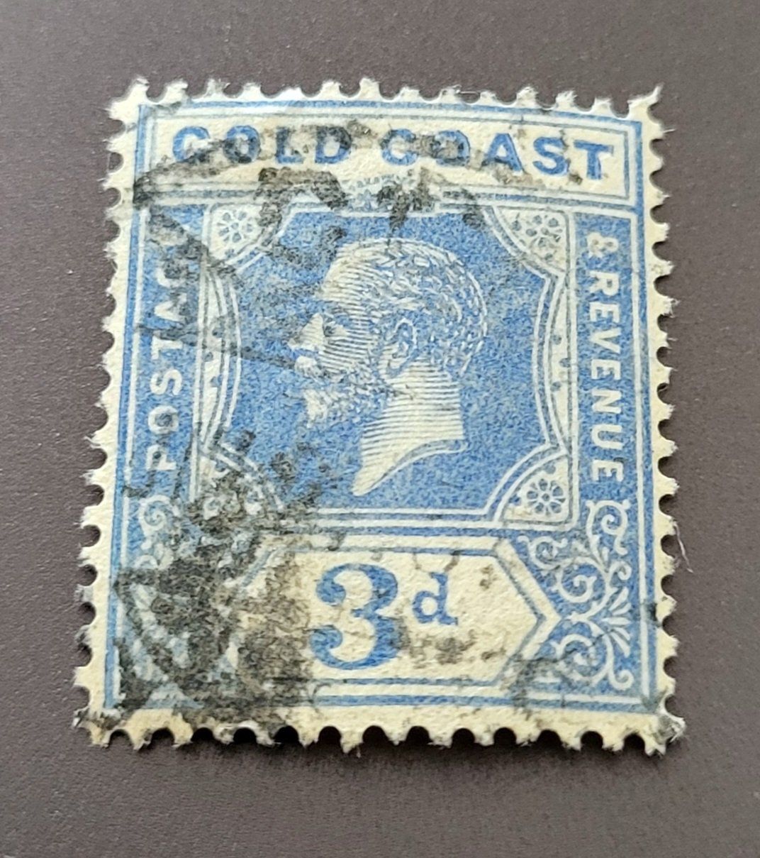 Tutti i francobolli: Goldküste 1922 alte briefmarke – Usato da St Gallen venduto da Stampsalshobby