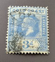 Goldküste 1922 alte briefmarke