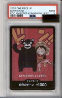 ONE PIECE DON!! (Kumamoto 2026 Kumamon & Luffy)PSA9 (JP)