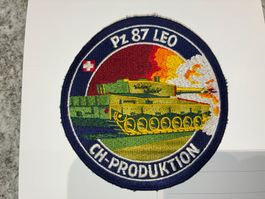 Badge Panzer Leopard 87 Ch-Produktion