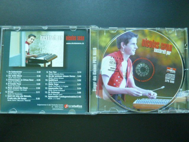 CD: Nicolas Senn - Hackbrett Pur – Usato da Au ZH venduto da sikoku 1