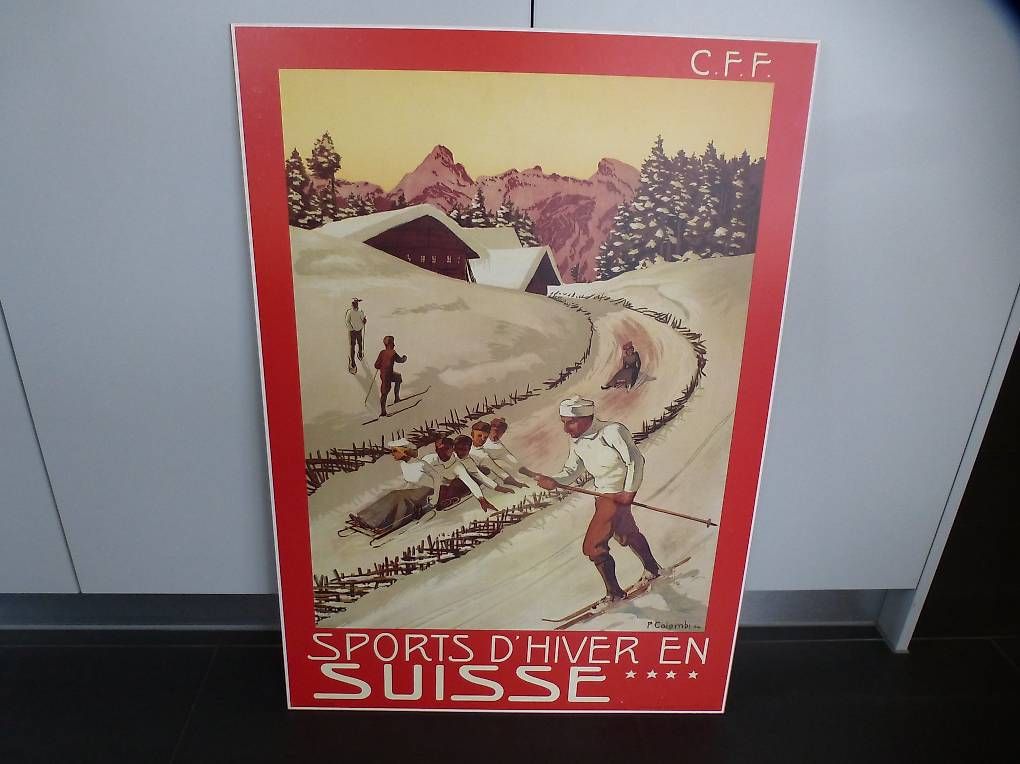 Posters & Illustrations: Sport Suisse – D'occasion à Henggart par Purzel7798