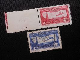 F Mi 251**/255b  Poste Aerienne  1930