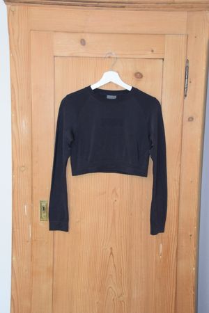 Puma Damen Langarm-Sportshirt Schwarz M