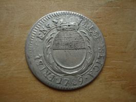 (Z3) Fribourg 7 Kreuzer 1789
