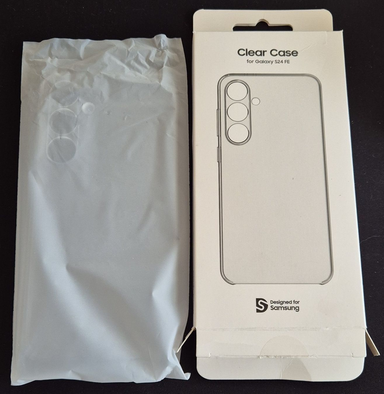 Samsung Cover & Protezioni schermo: Coque transparente Samsung Galaxy S24 FE - NEUF – Nuovo e nell'imballaggio originale da St. Silvester venduto da seb_tx28 2