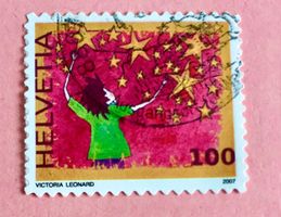 Nr.1244 mit Stempel Lasst Liebe sprechen 2007  