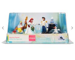 Disney Store The Little Mermaid Wedding Figurine Playset