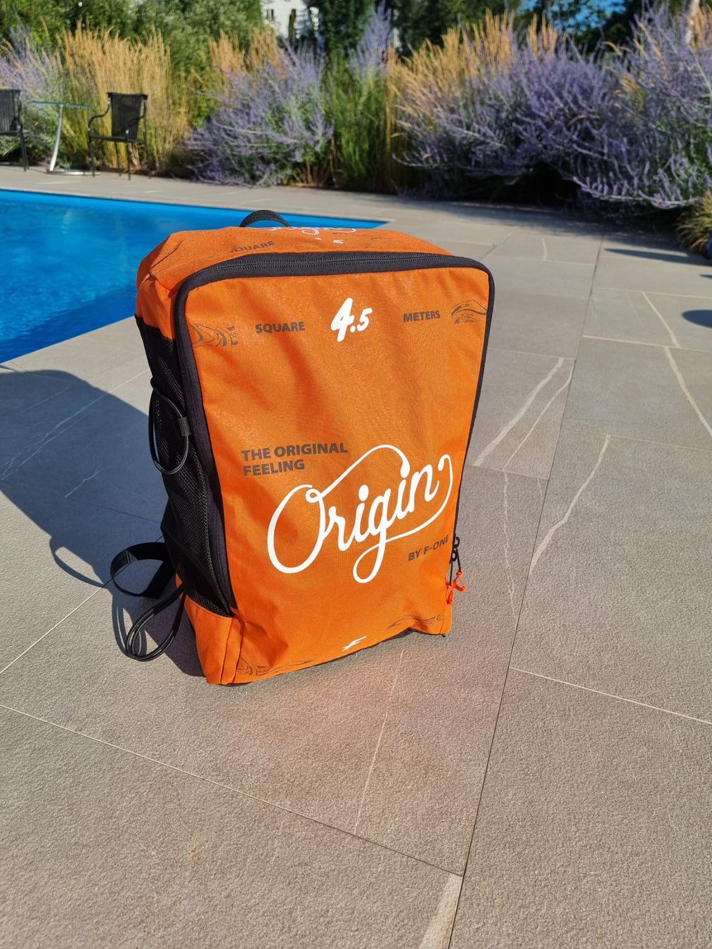 Surf: F-One ORIGIN V1 4.5 ONYX / GLACIER – Usato da Arosa venduto da Fara8 5