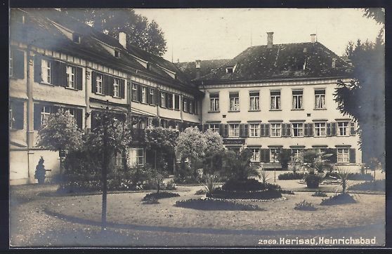 Cartoline postali: AK Herisau, Heinrichsbad, 1920 – Usato da Berlin venduto da bartko-reher