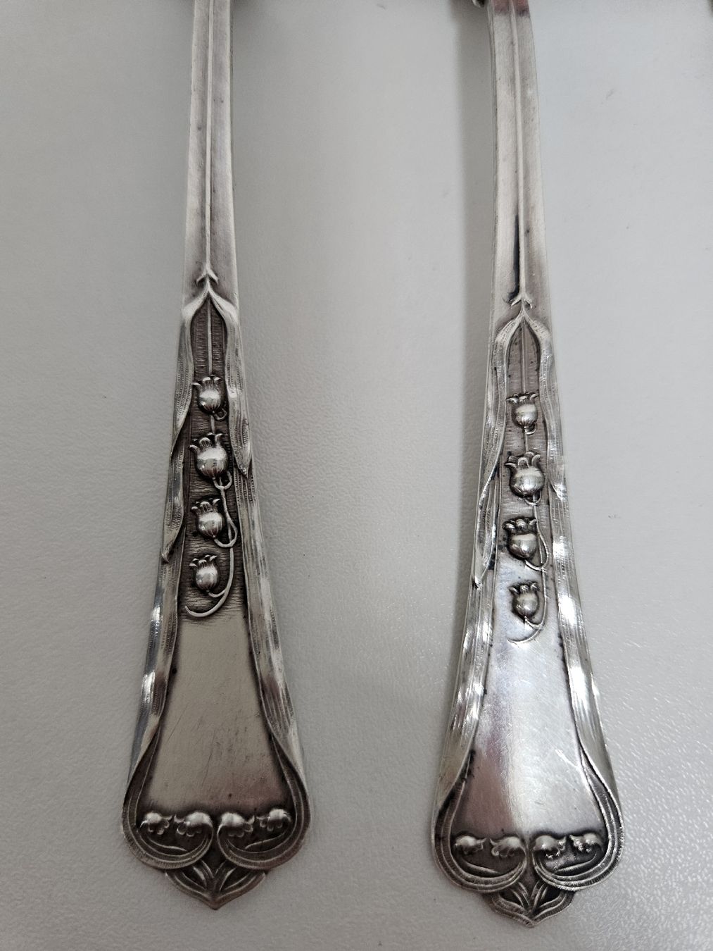 Bestecksets: Antikes Silber 800 Dessert-Besteck Set  – Gebraucht aus Schlieren von Bestleo 4
