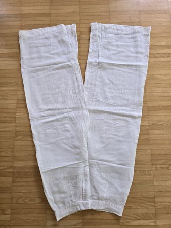 Sommerliche Hose, weiss, Grösse 34, ungetragen