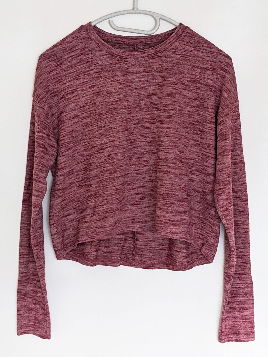 Maglioni & Felpe: feiner roter meillierter Pullover – Usato da Meilen venduto da GypsyCat