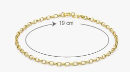 Armband 375 Gold Rundschliff Diamant