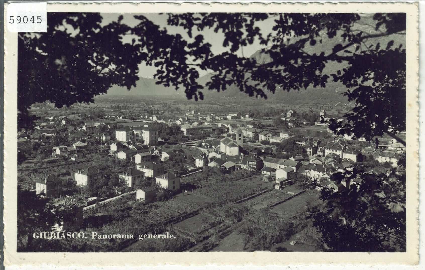 Ansichtskarten: Giubiasco - Panorama generale – Gebraucht aus Ettingen von Kartenplanet