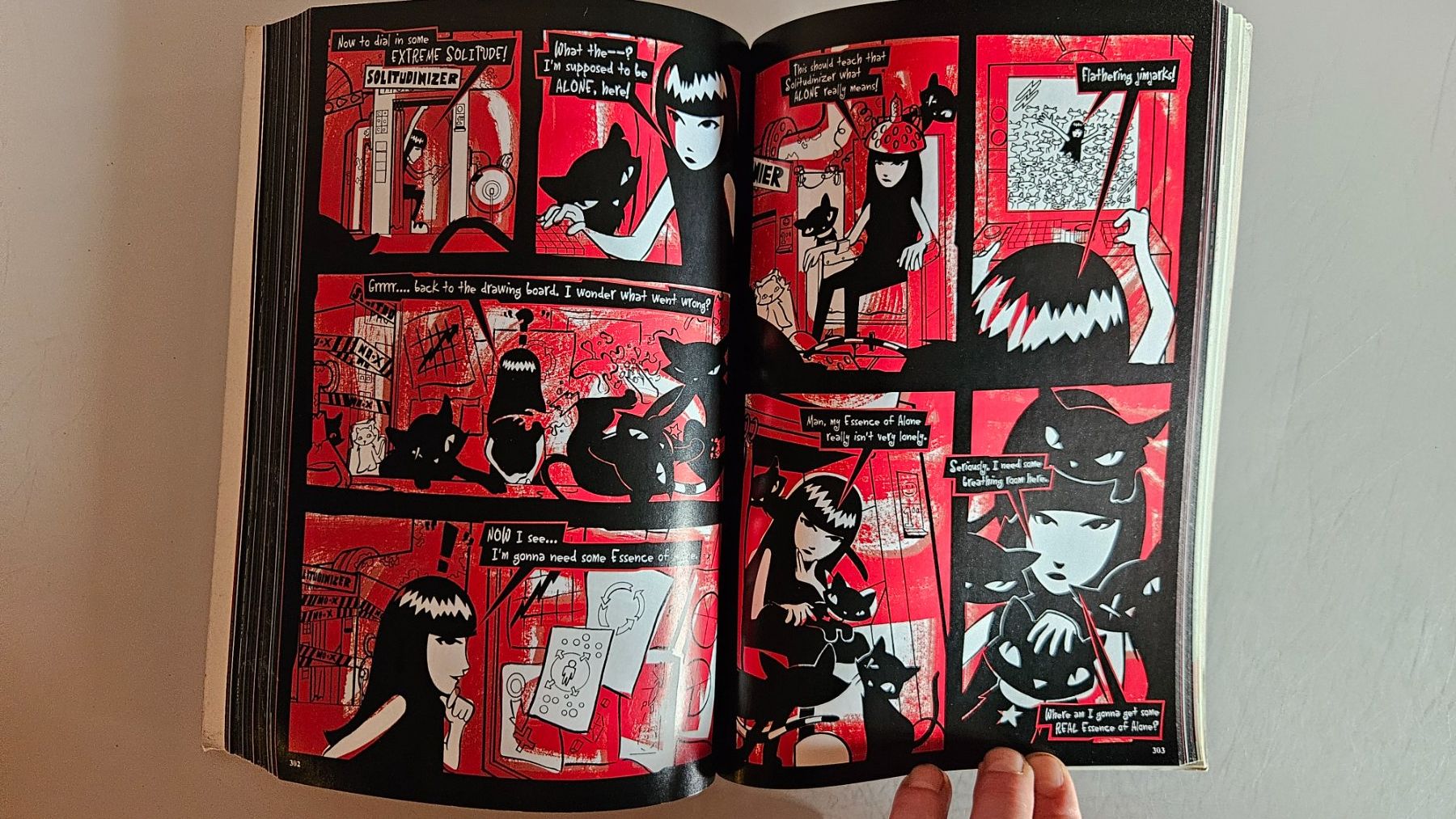 Fumetti: Emily the Strange All Things Strange Comic Buch – Usato da Basel venduto da True_Hofer_Store 4
