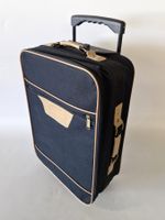 Schwarzer Rollkoffer, Handgepäck, Trolley, Reisetasche