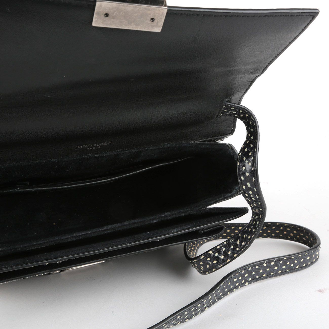 Saint Laurent Taschen für Damen: Sac Bellechasse python Saint Laurent – Neu (gemäss Beschreibung) aus Delémont von Le38.shop 7
