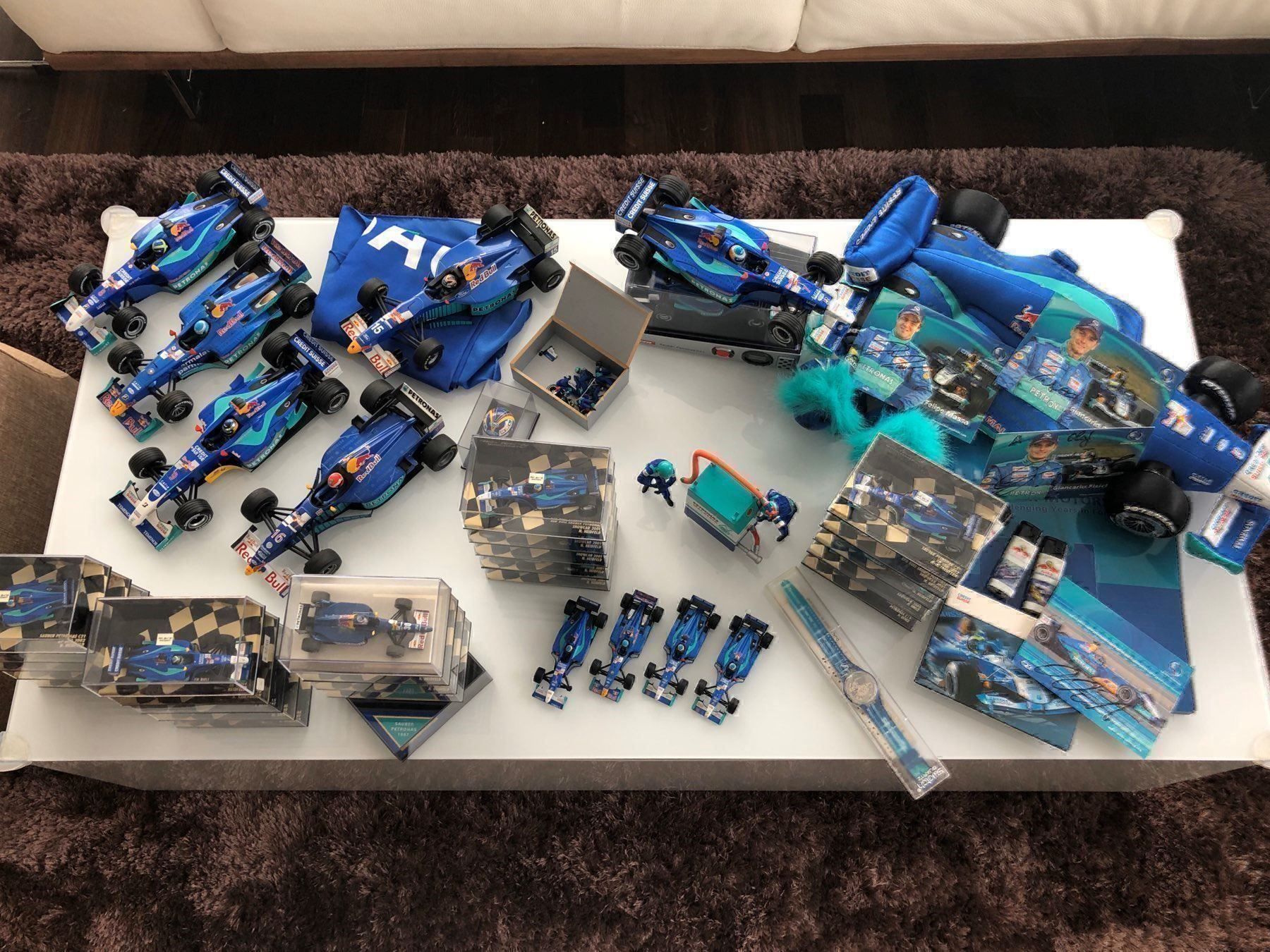 Modellini d'auto: Sauber Petronas Sammlung – Usato da Oetwil am See venduto da Bigrico