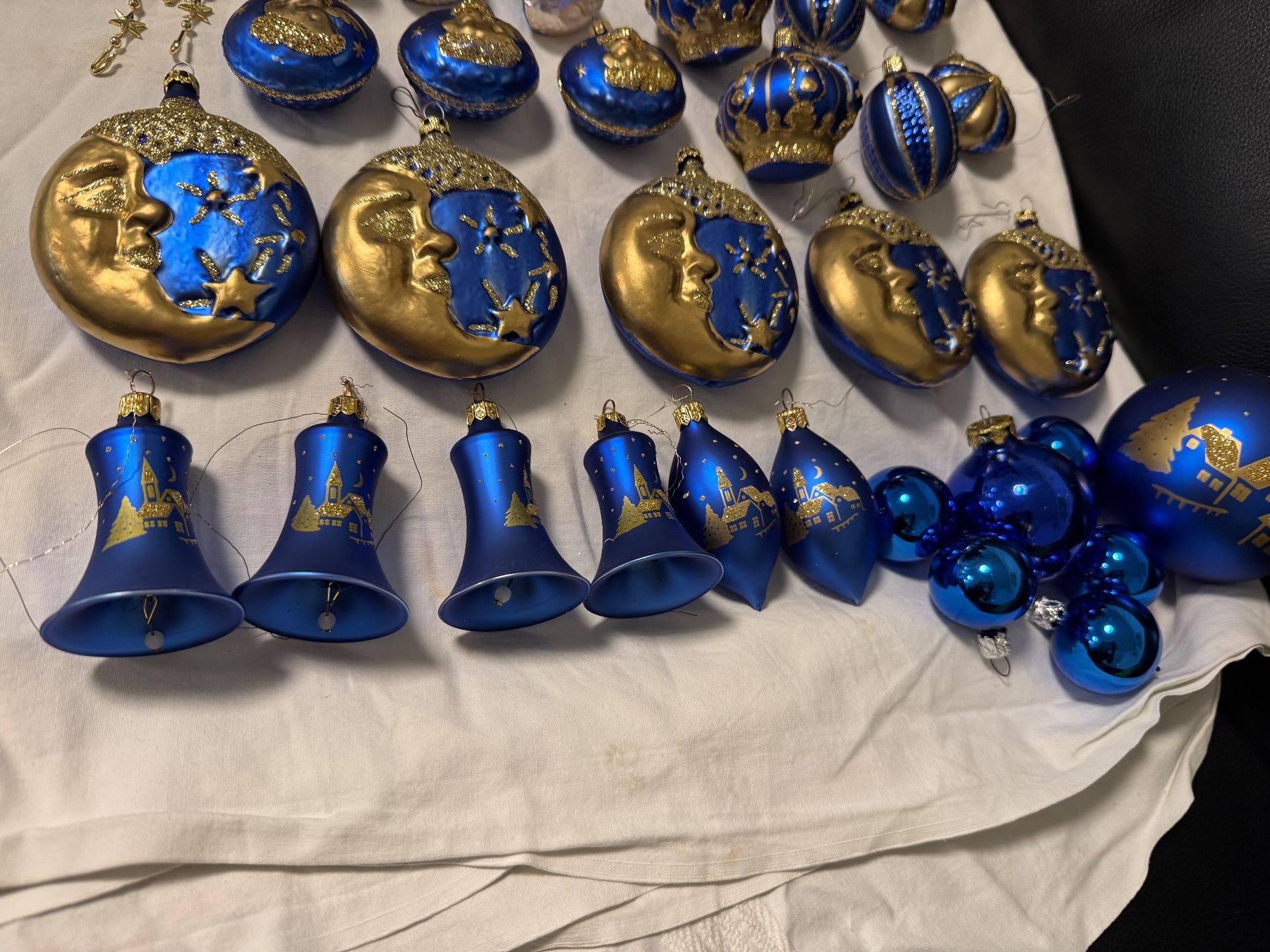 Tutte le decorazioni: Vintage Christbaumschmuck blau/gold – Usato da Diegten venduto da Sandor29388 3