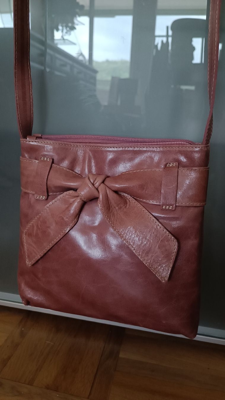 Borse da donna: Vintage Umhängetasche aus Leder – Usato da Baden venduto da zuppel 1