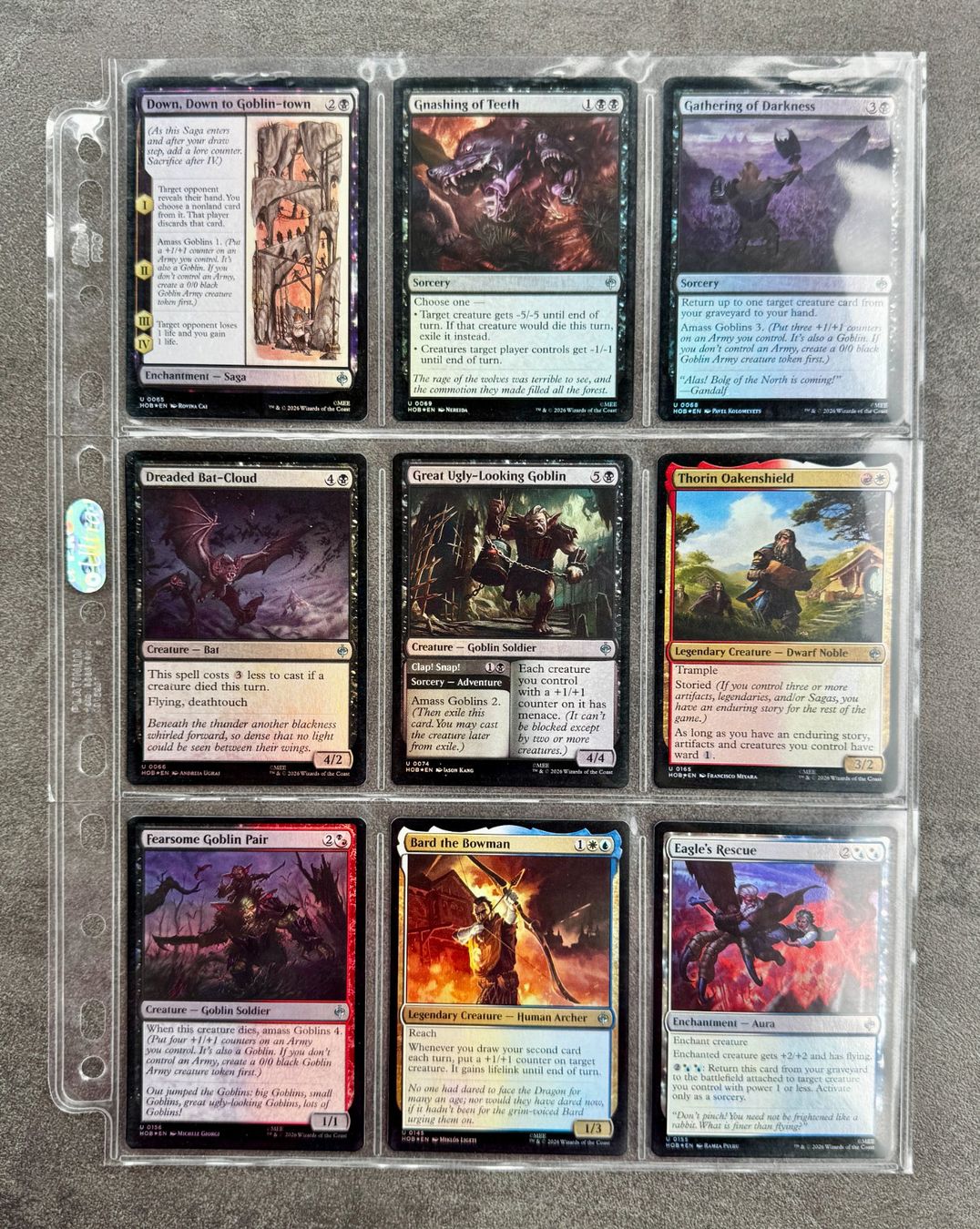Magic The Gathering Sammelbilder & Trading cards: The Hobbit Foil Uncommons 40stk. – Neu (gemäss Beschreibung) aus Rechthalten von hosme_be 3