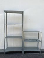 2er-Set Metallregale IKEA Hyllis  verzinkt